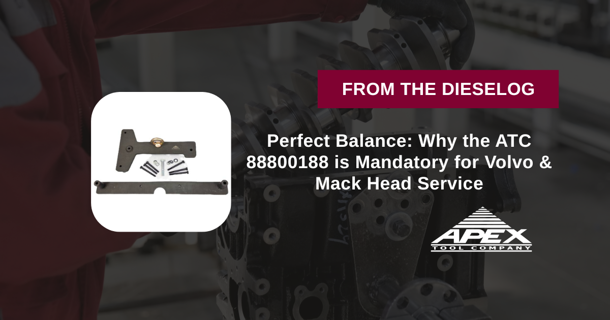 Perfect Balance: Why the ATC 88800188 is Mandatory for Volvo & Mack Head Service